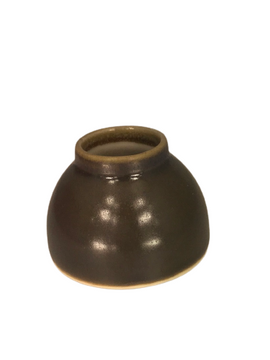 Mini Vase - Glasur sort