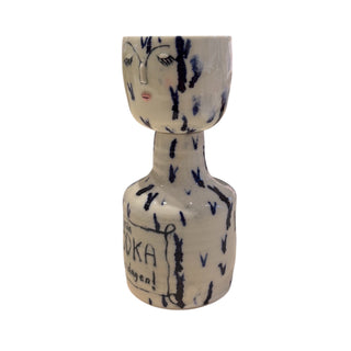 Flaske med låg/kop - Vodka