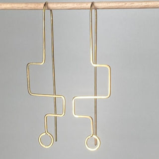 Line no1 - Forgyldte Øreringe - Anne Manna