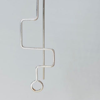 Line no1 - Sølv Øreringe - Anne Manna