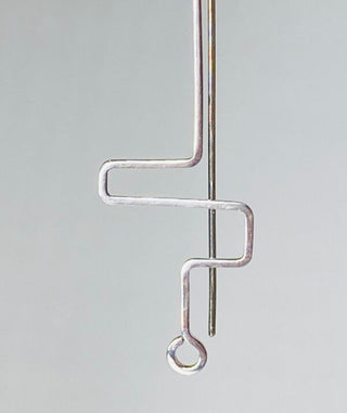 Line no3 - Sterling Sølv Øreringe - Anne Manna