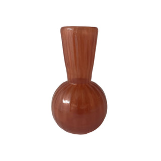 Anne Flohr nøglehulsvase i heliotrop farve 