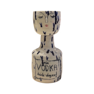 Flaske med låg/kop - Vodka