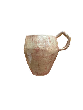 Stor diamant kop m. hank - lyse rosa nuancer