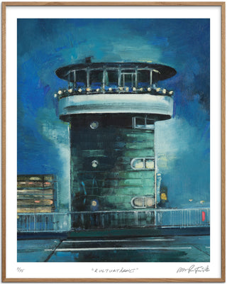 "Kulturtårnet" Giclée - Kunsttryk Limited