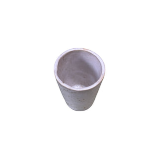 Drikke glas uden hank i farven beige set oppefra 
