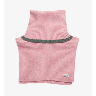 Rullekrave halsedisse - Lyserød med grå