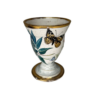 Krus med engel og sommerfugl