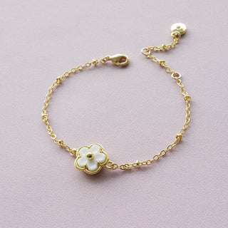 Poporcelain - Mini Porcelain Daisy Bracelet