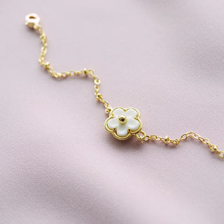 Poporcelain - Mini Porcelain Daisy Bracelet