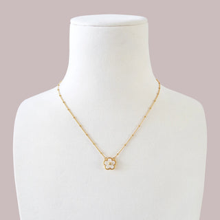 Poporcelain - Mini Porcelain Daisy Necklace