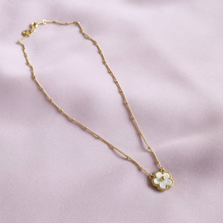 Poporcelain - Mini Porcelain Daisy Necklace