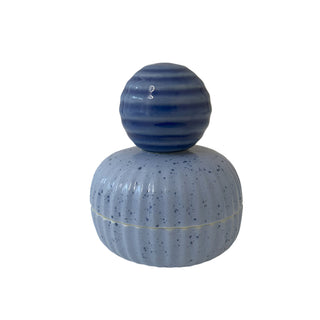 Thora Finnsdottir - Lågkrukke - Dotted Shiny Lavender