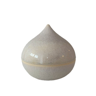 Thora Finnsdottir - KISS - Stor lågkrukke i beige