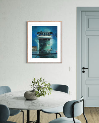 "Kulturtårnet" Giclée - Kunsttryk Limited