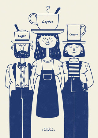 Coffee Friends - Plakat