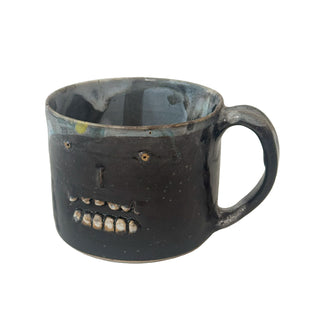 Mona Vander "Grr" kop med uhyggeligt ansigt 