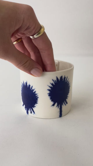 Helene Søs Schjødts - Vase med blå tidsel