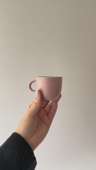 Anna Bystrup espressokop i lyserød farve 