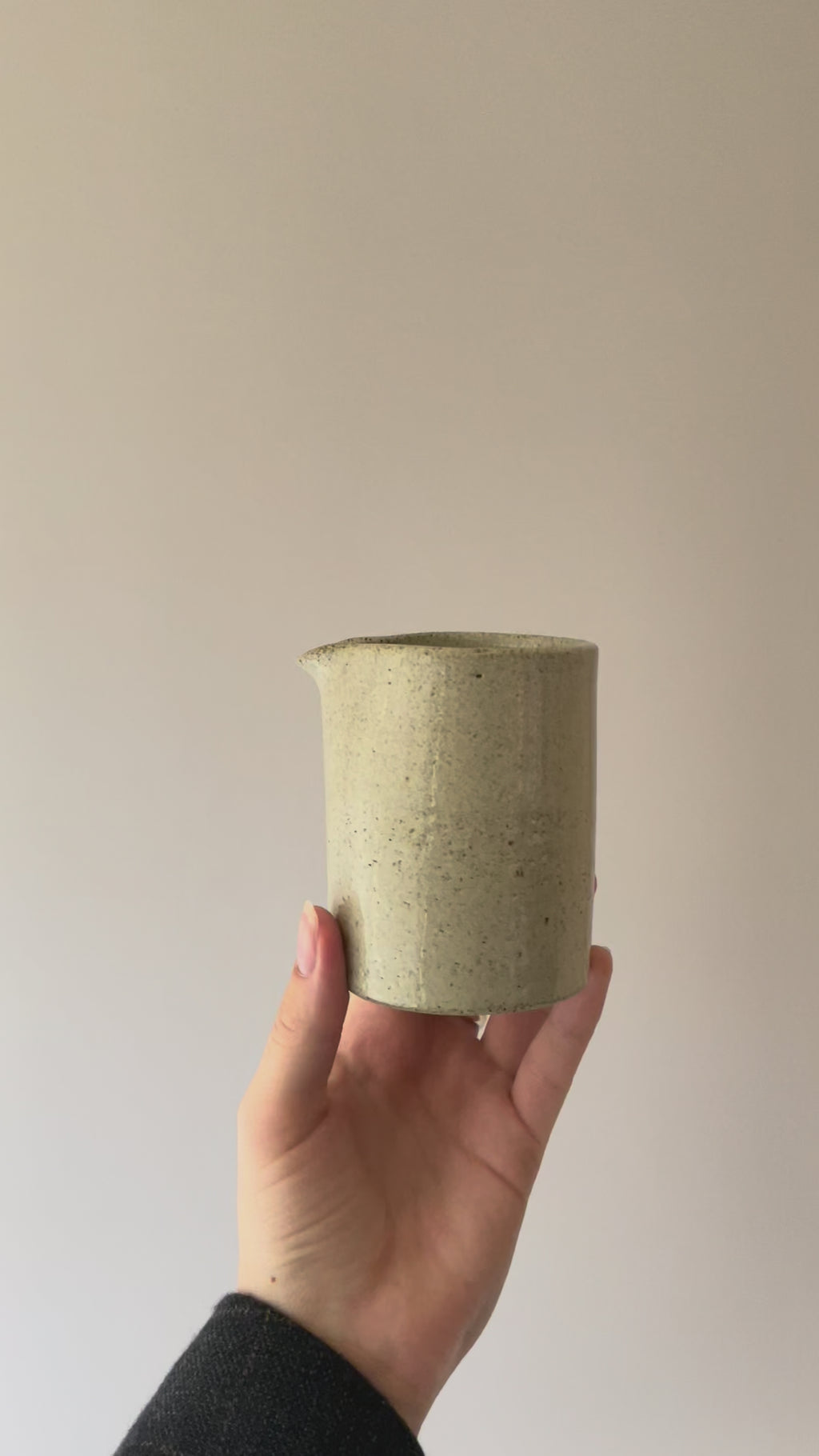 Anna Bystrup mælkekande i grøn farve