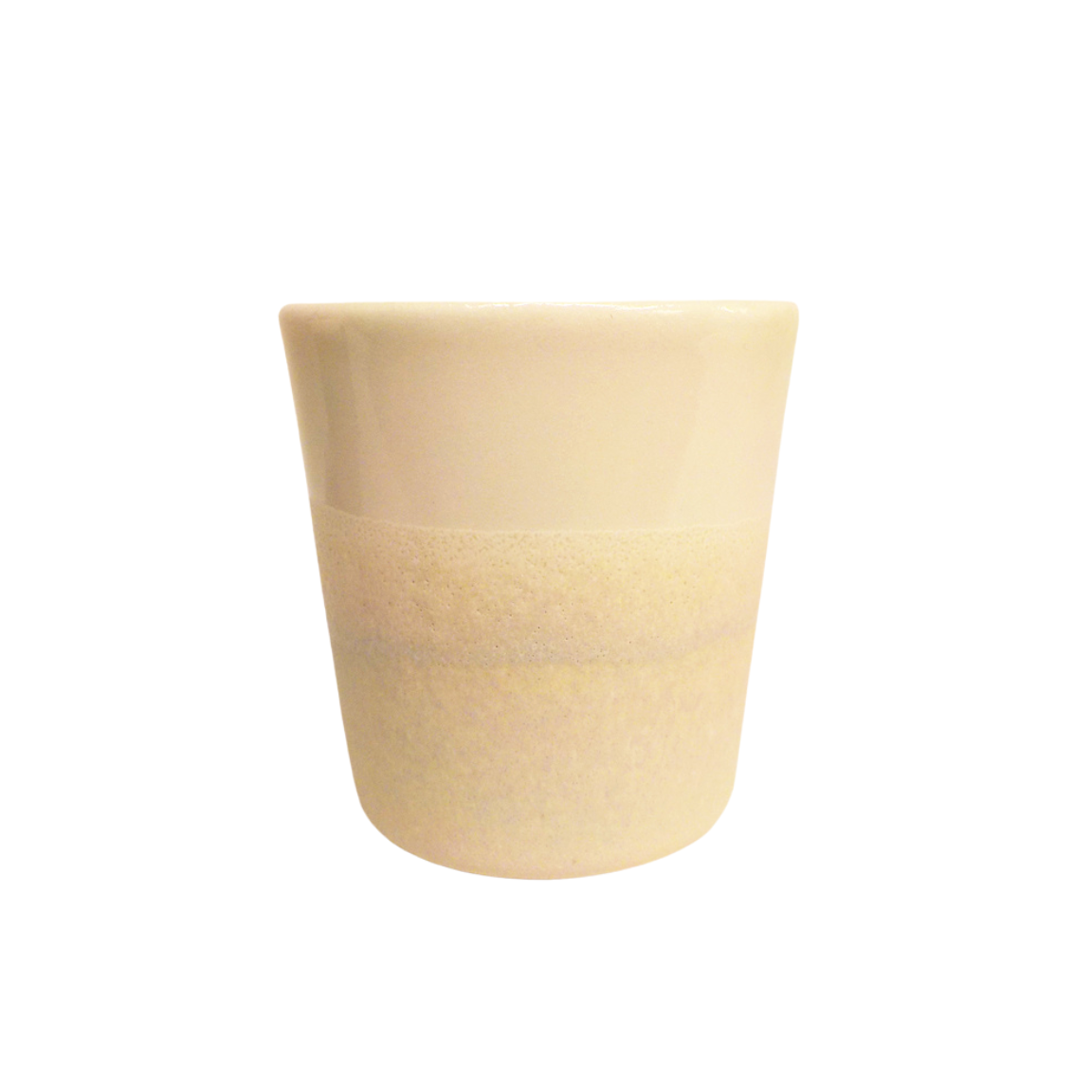 Keramik kop - Råhvid