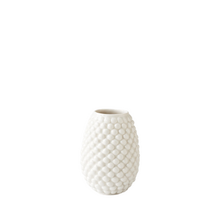 Lille vase - Hvid blank