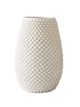 Stor vase - Hvid blank