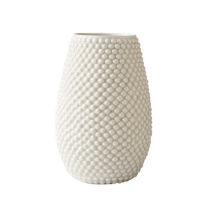 Stor vase - Hvid blank