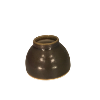 Mini Vase - Glasur sort