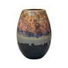 Crystal Vase - Medium Mørkebrun