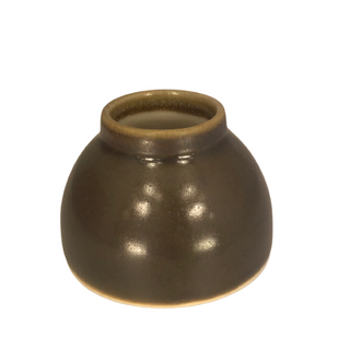 Mini Vase - Glasur sort