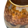 Crystal Vase - Medium Mørkebrun