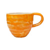 Buttet kop med hank - Orange